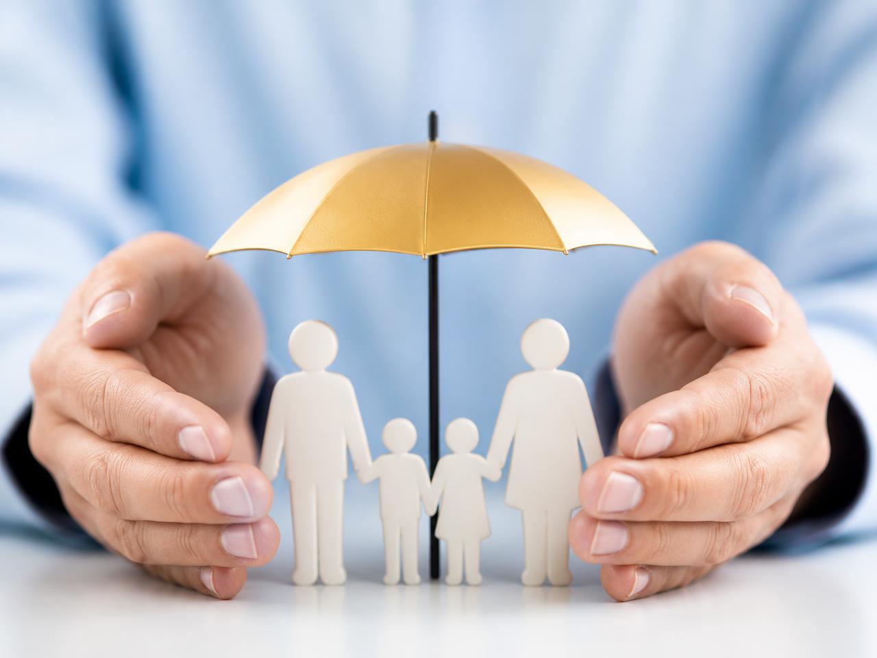 Family protected under an insurance umbrella